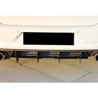 Achterdiffuser DPT V-2 (voor GTI, 2017-2019, mat zwart) foto 3