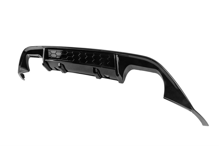 Volkswagen Golf 7/E-Golf 2012–2020 Achterdiffuser DPT V-1 (voor GTI, 2012-2017, hoogglans zwart) Foto 3