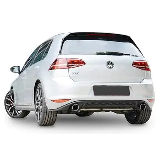 Achterdiffuser DPT V-2 (voor GTI, 2012-2017, hoogglans zwart) foto 2