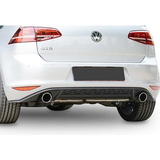 Achterdiffuser DPT V-2 (voor GTI, 2012-2017, hoogglans zwart) foto 1