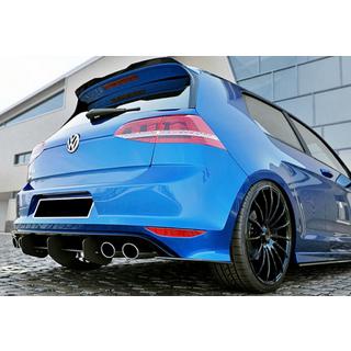 Achterdiffuser DPT V-4 (voor R / R-Line, 2012-2019, mat zwart) foto 2