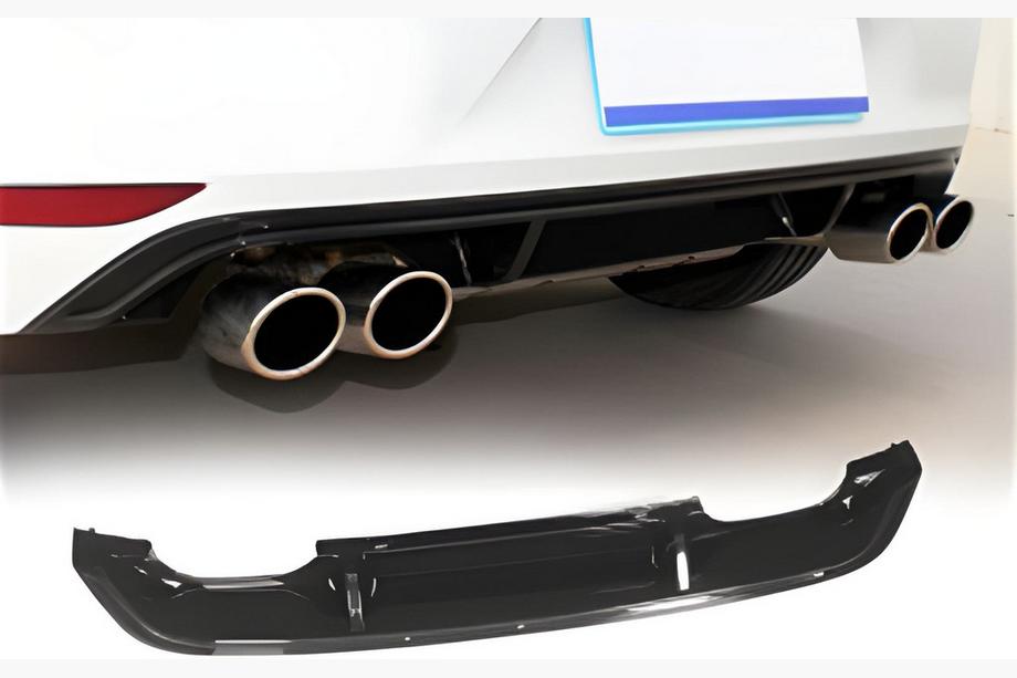 Volkswagen Golf 7/E-Golf 2012–2020 Achterdiffuser DPT V-5 (voor R / R-Line, 2012-2017, hoogglans zwart) Image