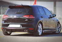 Volkswagen Golf 7/E-Golf 2012–2020 Achterdiffuser DPT V-6 (2012-2017, hoogglans zwart) foto 3
