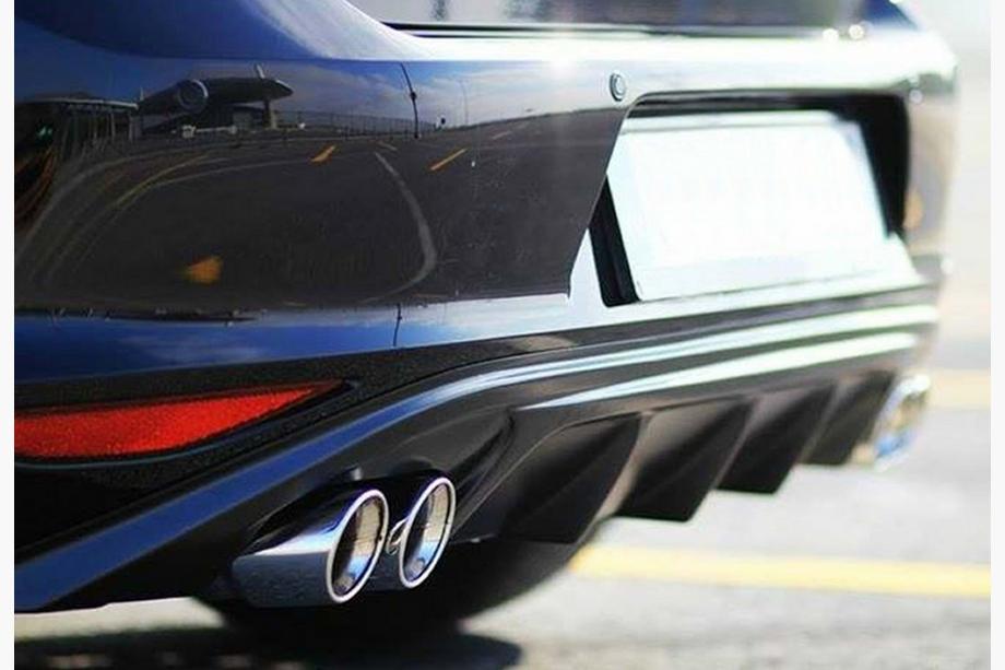 Volkswagen Golf 7/E-Golf 2012–2020 Achterdiffuser DPT V-6 (2012-2017, hoogglans zwart) Image