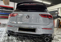 Volkswagen Golf 8 2019– Achterdiffuser DPT V-2 (glanzend zwart) foto 1
