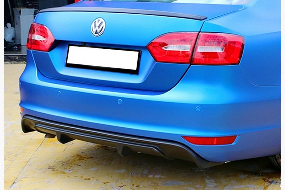 Volkswagen Jetta 2011–2018 Achterdiffuser DPT (2011-2014, hoogglans zwart) Image