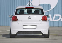 Volkswagen Polo 2010–2017 Achterdiffuser DPT (2010-2013, hoogglans zwart) foto 3