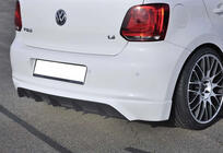 Volkswagen Polo 2010–2017 Achterdiffuser DPT (2010-2013, hoogglans zwart) foto 1