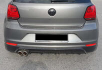 Volkswagen Polo 2010–2017 Achterdiffuser DPT (2014-2017, hoogglans zwart) foto 3