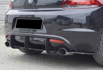 Volkswagen Scirocco 2008–2017 Achterdiffuser DPT V-4 (2008-2017, hoogglans zwart) foto 3