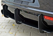 Volkswagen Scirocco 2008–2017 Achterdiffuser DPT V-4 (2008-2017, hoogglans zwart) foto 5