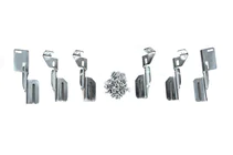 Chevrolet Captiva 2006–2019 Montagebeugels voor side steps (2006-2015) foto 1