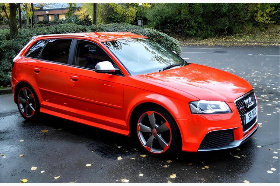 Audi A3 2003–2012 DPT side skirts (2005-2008, glanzend zwart) Image