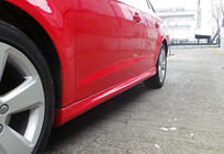 Audi A3 2012–2020 Sideskirts DPT (HB, hoogglans zwart) foto 1