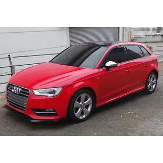 Sideskirts DPT (HB, hoogglans zwart) Audi A3 2012–2020 foto 3