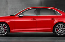 Audi A4 B8 2007–2015 Sideskirts DPT V-2 (hoogglans zwart) foto 1