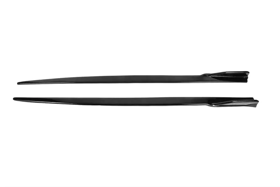 BMW 3 Serie F30/F31 2012–2019 Sideskirts DPT V-2 (voor M-Sport sideskirts, hoogglans zwart) Image