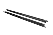 BMW 3 Serie F30/F31 2012–2019 Sideskirt extensions DPT (voor Base sideskirts, hoogglans zwart) foto 2
