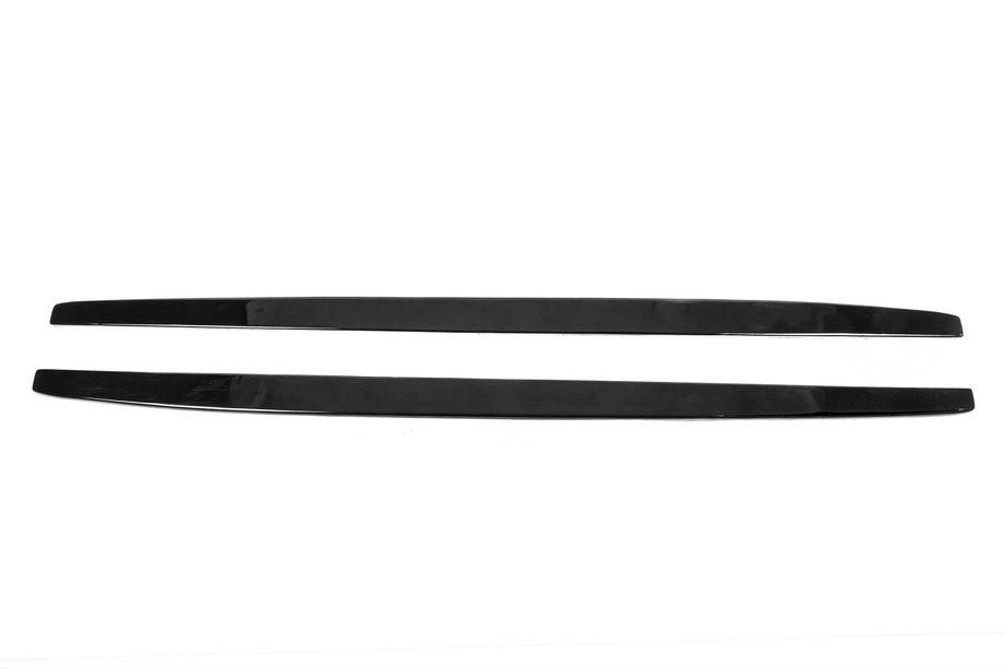 BMW 5 Serie G30/G31 2017–2023 DPT V-1 dorpelverlengers (voor M-Sport/M5 dorpels, hoogglans zwart) Foto 5