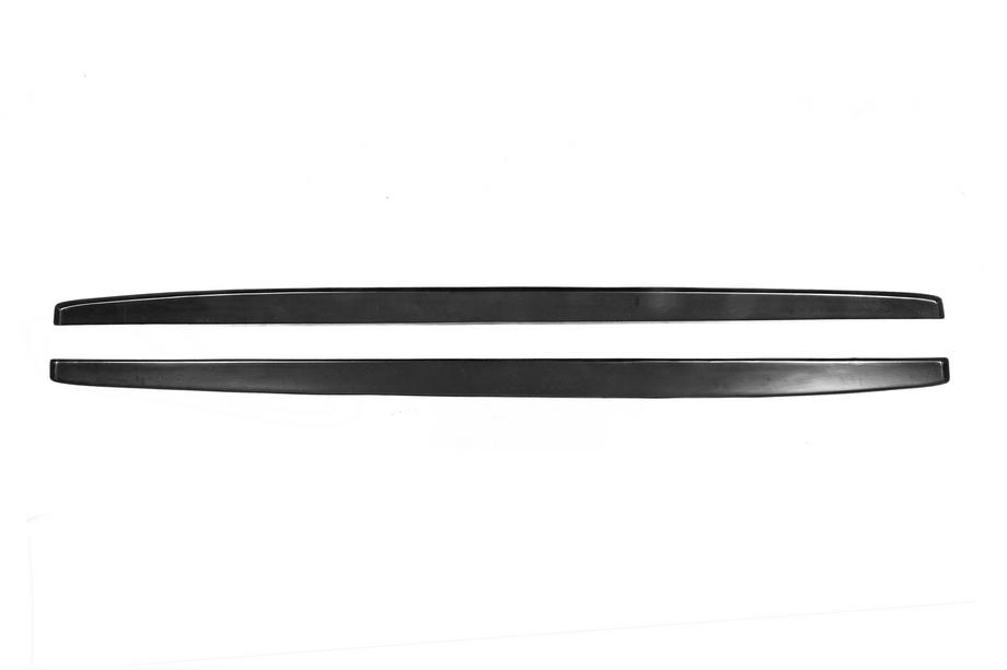 BMW 5 Serie G30/G31 2017–2023 DPT V-1 dorpelverlengers (voor M-Sport/M5 dorpels, hoogglans zwart) Foto 13