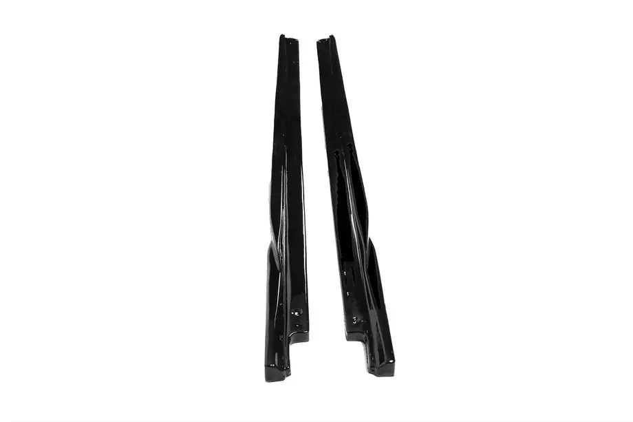 BMW 5 Serie G30/G31 2017–2023 DPT V-2 dorpel extensions (voor M-Sport/M5 dorpels, hoogglans zwart) Foto 9