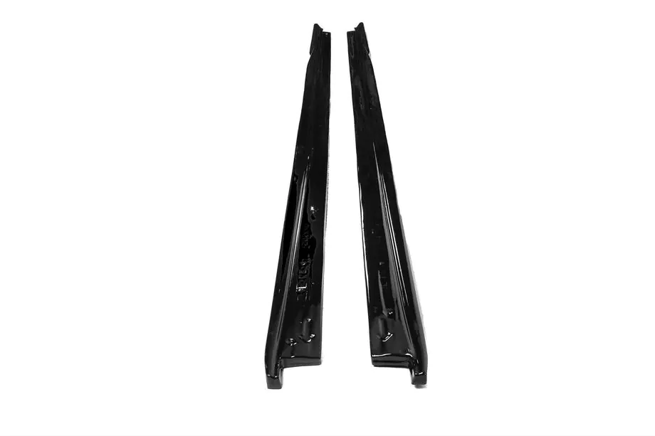 BMW 5 Serie G30/G31 2017–2023 DPT V-2 dorpel extensions (voor M-Sport/M5 dorpels, hoogglans zwart) Foto 10