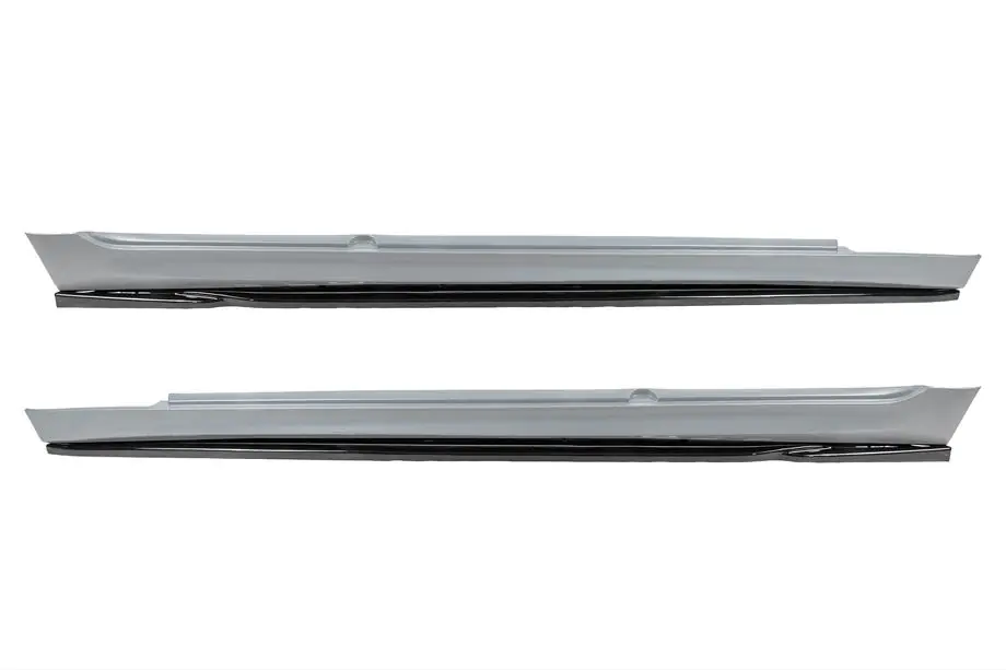BMW 5 Serie G30/G31 2017–2023 DPT V-2 dorpel extensions (voor M-Sport/M5 dorpels, hoogglans zwart) Foto 5