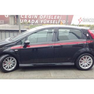Sideskirts DPT (2012-2018, overspuitbaar) Fiat Punto Grande/EVO 2006–2018 foto 2