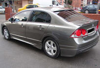 Honda Civic Sedan VIII 2006–2011 DPT sideskirts (voor lakken) foto 6