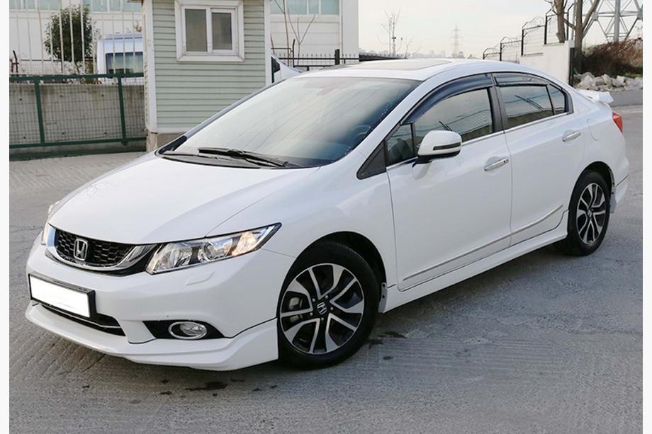 Honda Civic Sedan IX 2011–2016 DPT sideskirts (voor lakken) Foto 2