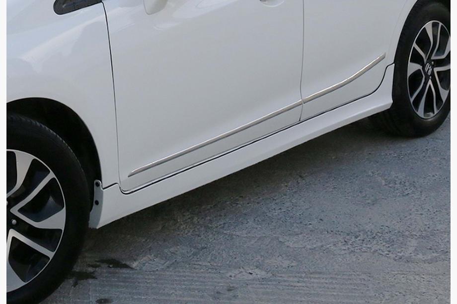 Honda Civic Sedan IX 2011–2016 DPT sideskirts (voor lakken) Foto 1