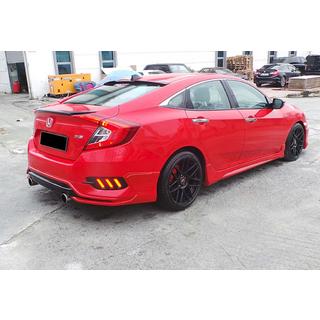 Sideskirts DPT V-3 (spuitklaar) Honda Civic Sedan X 2016–2021 foto 2