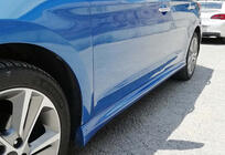 Hyundai Elantra (AD) 2015–2020 DPT sideskirts (hoogglans zwart) foto 2