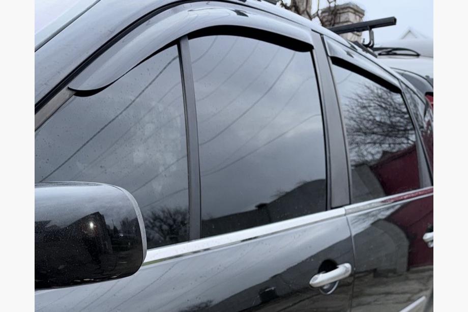 Renault Scenic/Grand 2003–2009 Raamomlijsting (4 stuks, RVS) Image