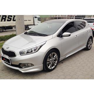 Sideskirts DPT (2012-2015, zwart hoogglans) foto 3