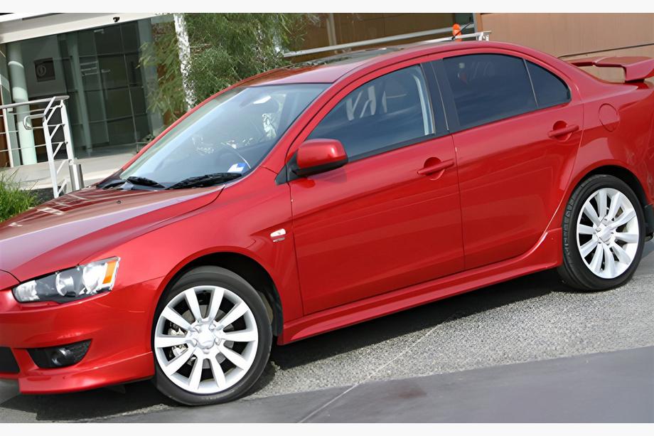 Mitsubishi Lancer X 2008– DPT sideskirts (voor lakken) Image