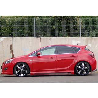 Sideskirts DPT V-2 (hoogglans zwart) Opel Astra J 2009–2015 foto 3