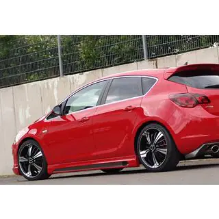 Sideskirts DPT V-2 (hoogglans zwart) foto 2