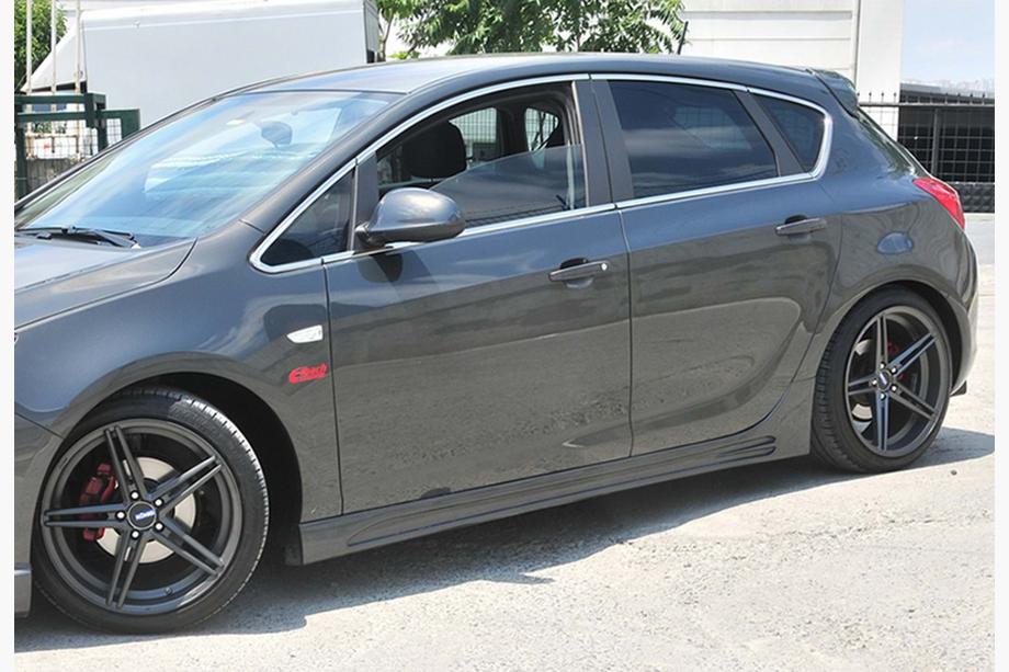 Opel Astra J 2009–2015 Sideskirts DPT V-3 (spuitklaar) Image
