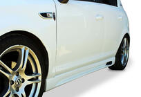 Opel Corsa D 2007–2014 Sideskirts DPT V-2 (hoogglans zwart) foto 1