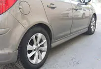 Opel Corsa D 2007–2014 Sideskirts DPT V-3 (hoogglans zwart) foto 1
