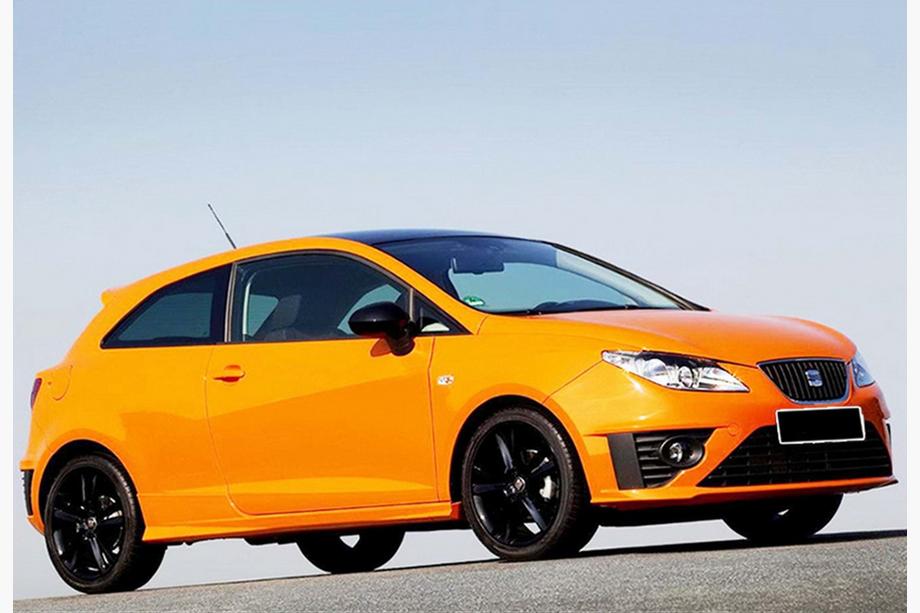 Seat Ibiza 2010–2017 Sideskirts DPT V-1 (Coupe, hoogglans zwart) Foto 3