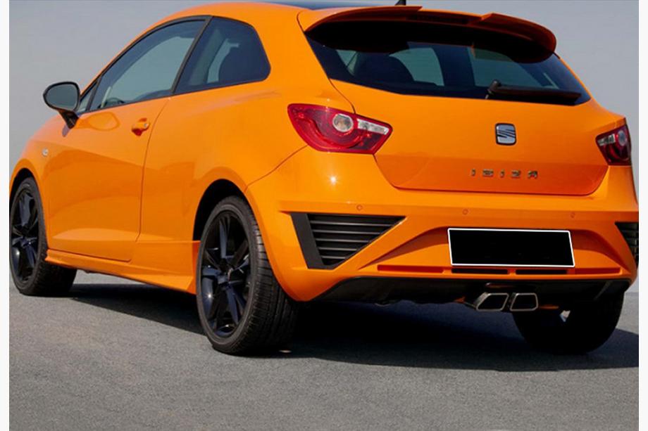 Seat Ibiza 2010–2017 Sideskirts DPT V-1 (Coupe, hoogglans zwart) Foto 5