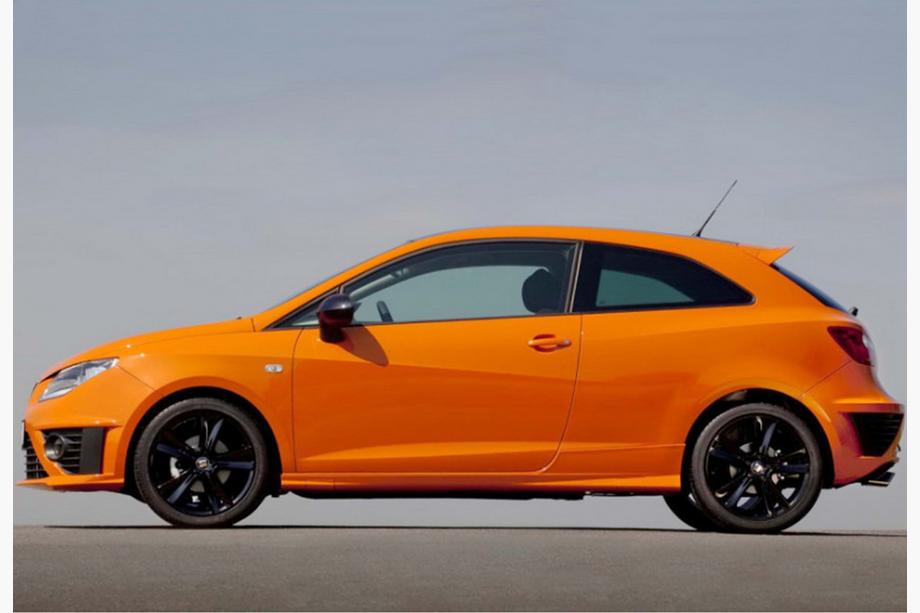 Seat Ibiza 2010–2017 Sideskirts DPT V-1 (Coupe, hoogglans zwart) Foto 4