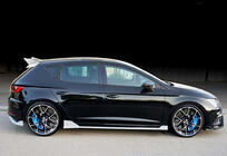 Seat Leon 2013–2020 Sideskirts DPT V-3 (2017-2020, hoogglans zwart) foto 4