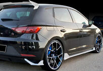 Seat Leon 2013–2020 Sideskirts DPT V-3 (2017-2020, hoogglans zwart) foto 6