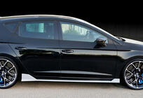 Seat Leon 2013–2020 Sideskirts DPT V-3 (2017-2020, hoogglans zwart) foto 7