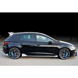 Sideskirts DPT V-3 (2017-2020, hoogglans zwart) Seat Leon 2013–2020 foto 4
