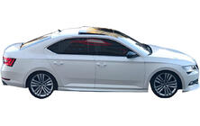 Skoda Superb 2015–2024 DPT V-2 sideskirts (spuitklaar) foto 1