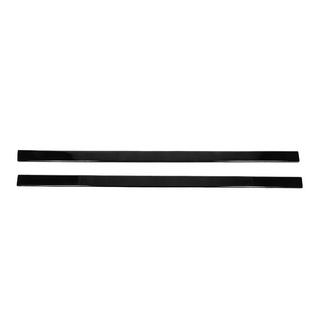 Universele side skirt lip DPT Lower Lip Black (glans zwart) foto 1